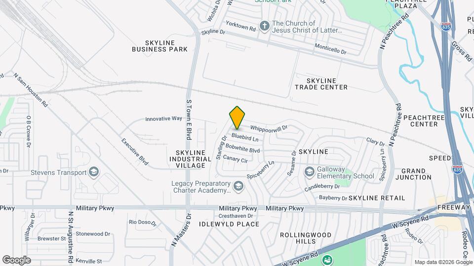 2641 Bluebird Ln Map and Location Details