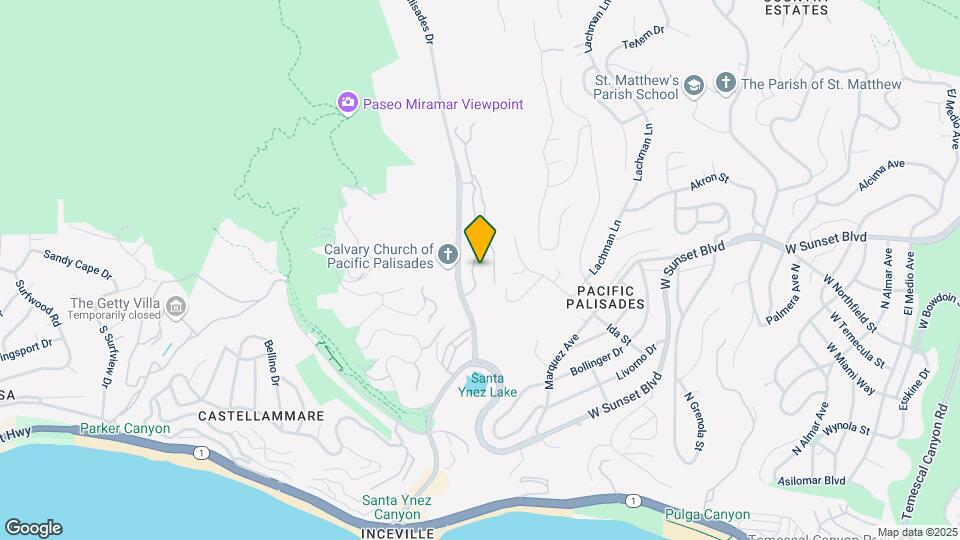 622 Palisades Dr Mapa y Detalles de la Ubicación
