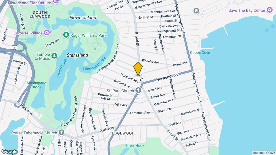 1739 Broad St Map and Location Details