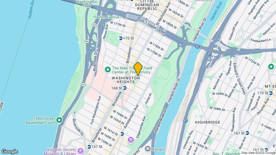 100 Audubon Avenue Mapa y Detalles de la Ubicación