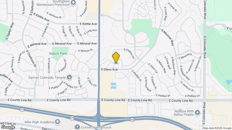 2701 E Nichols Cir Map and Location Details