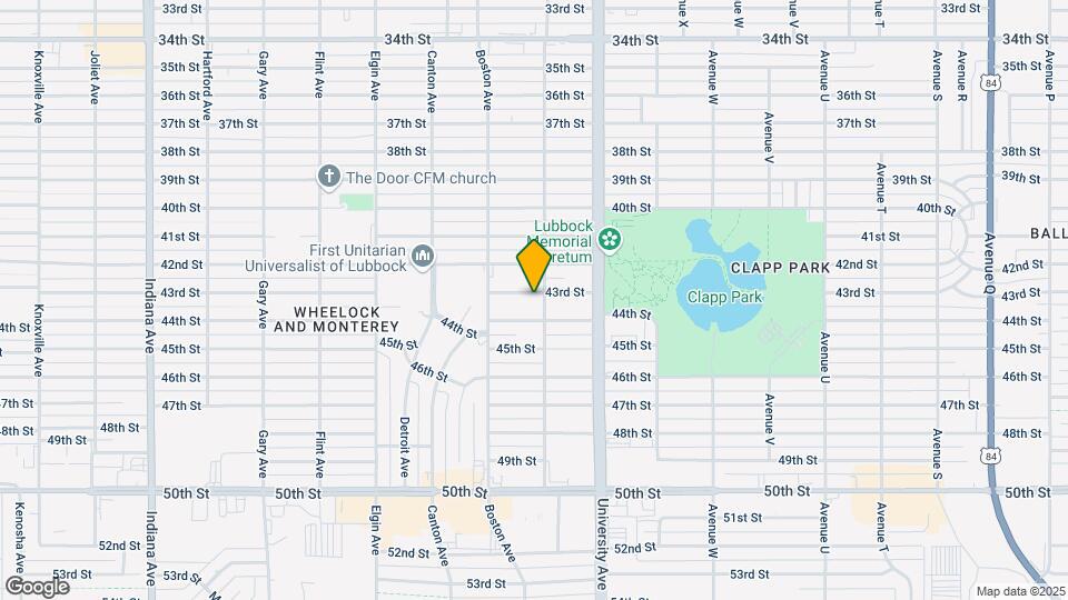 2603 43rd St Map and Location Details