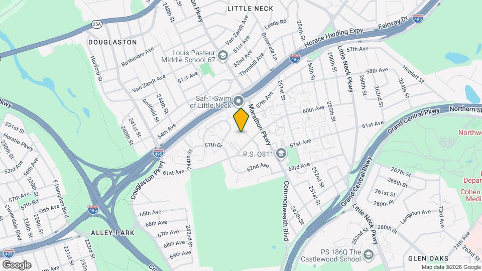 57-10 246th Pl Map and Location Details