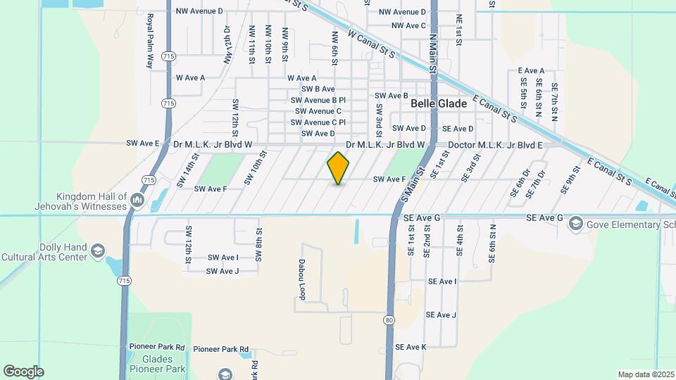 628 SW 4th St, Unit 1 Map and Location Details