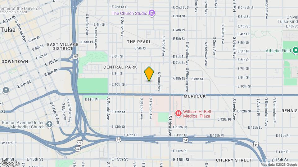 1547-1459 E 10th St Map and Location Details