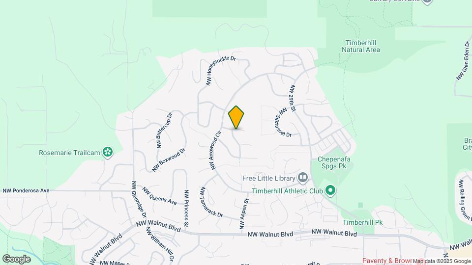 3698 NW Oleander Pl Map and Location Details