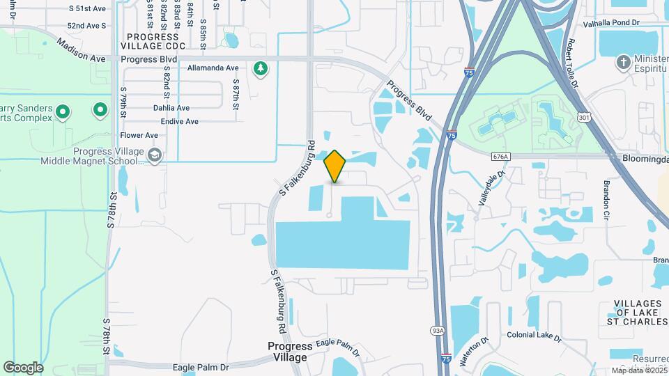 6004 Sweet Birch Dr Map and Location Details