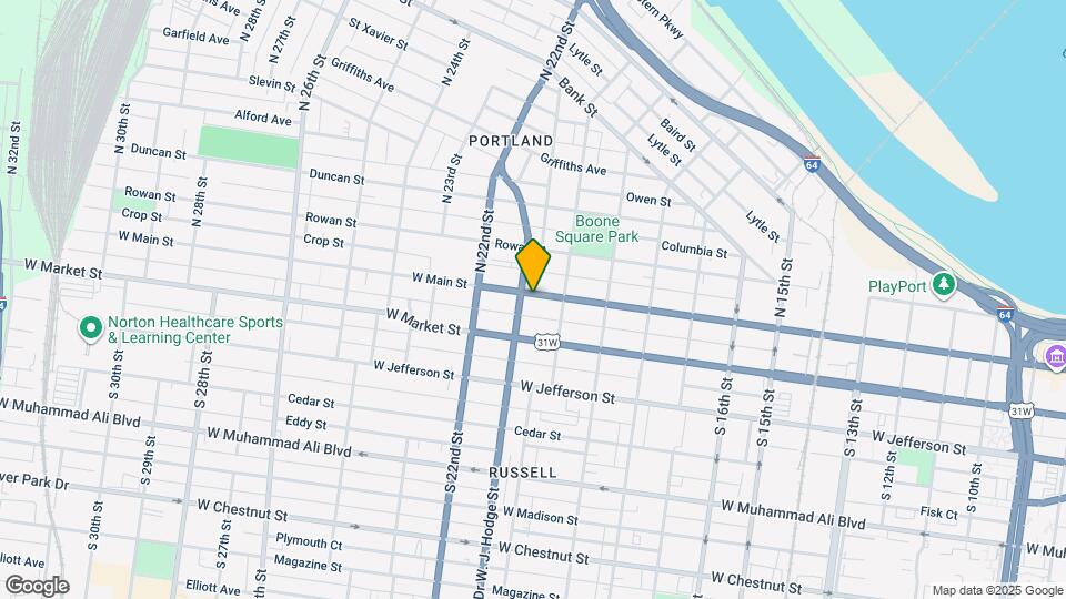 2022 W Main St Map and Location Details