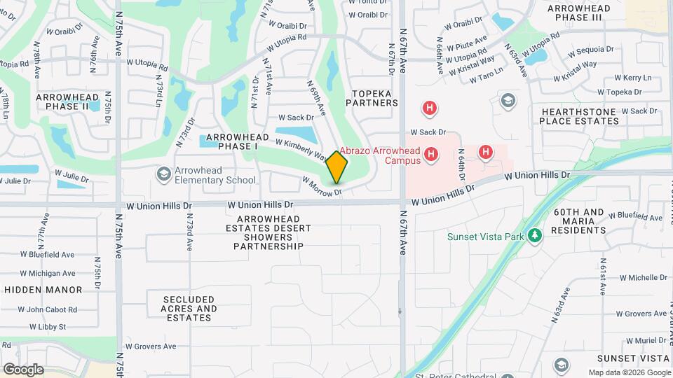 6824 W Morrow Dr Map and Location Details