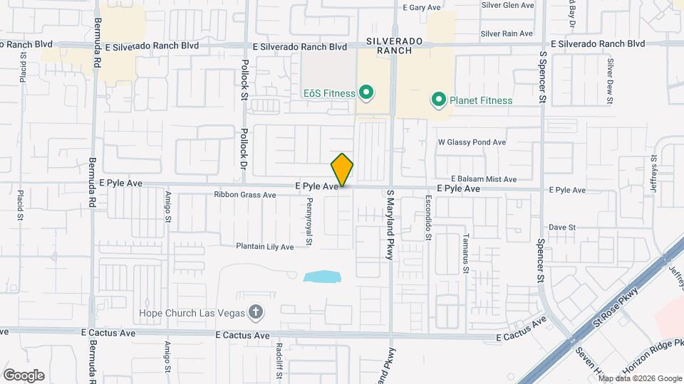 1070 Ashwood Bay Ave Map and Location Details