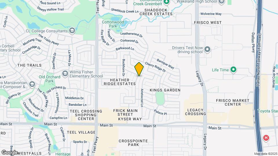 9576 Ironwood Dr Map and Location Details