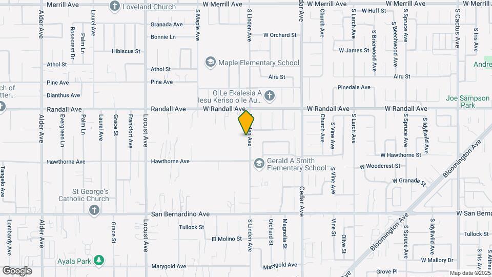 9414 Linden Ave Mapa y Detalles de la Ubicación