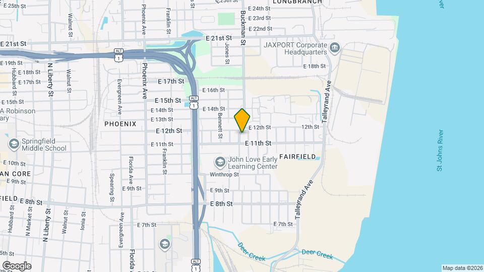 2125 Lambert St Map and Location Details