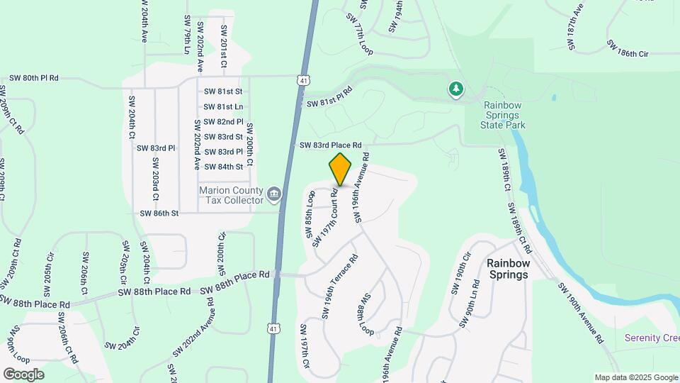 8519 SW 197th Court Rd Map and Location Details