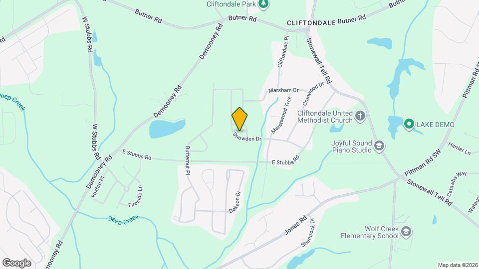 6452 Snowden Dr Map and Location Details