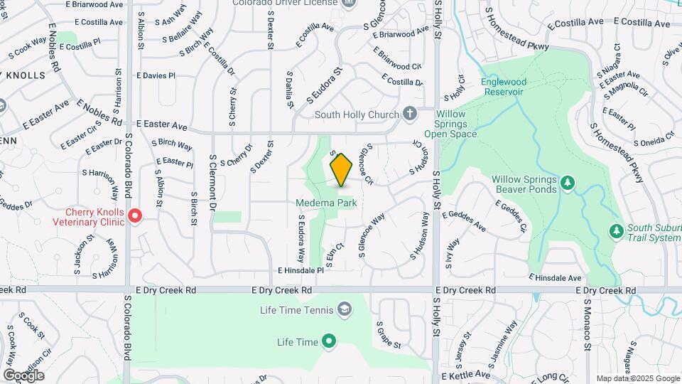 7285 S Elm Ct Map and Location Details