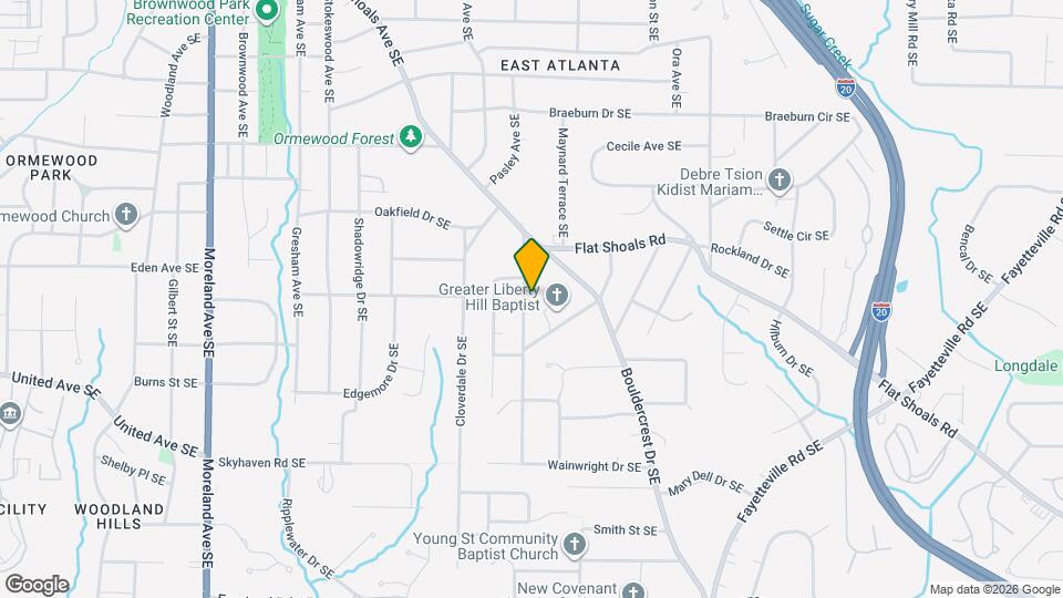 2110 Cavanaugh Ave SE Map and Location Details