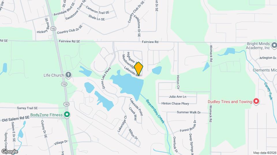 815 Lakeside Cir Map and Location Details