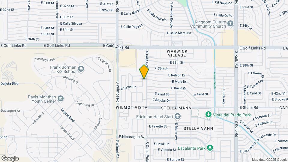 2933 S Foster Dr Map and Location Details