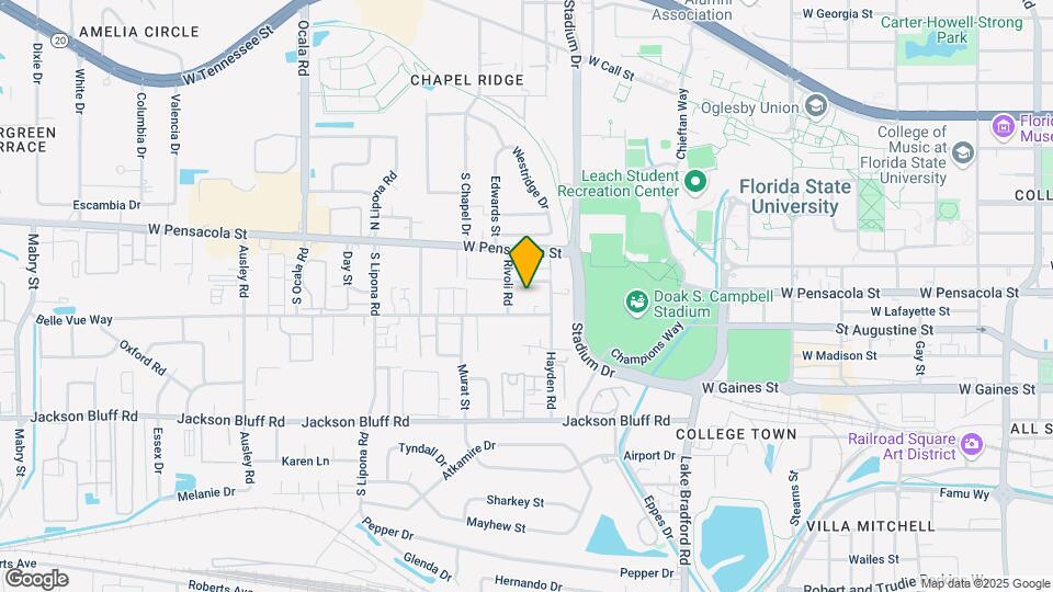 1610 Bellevue Way Map and Location Details