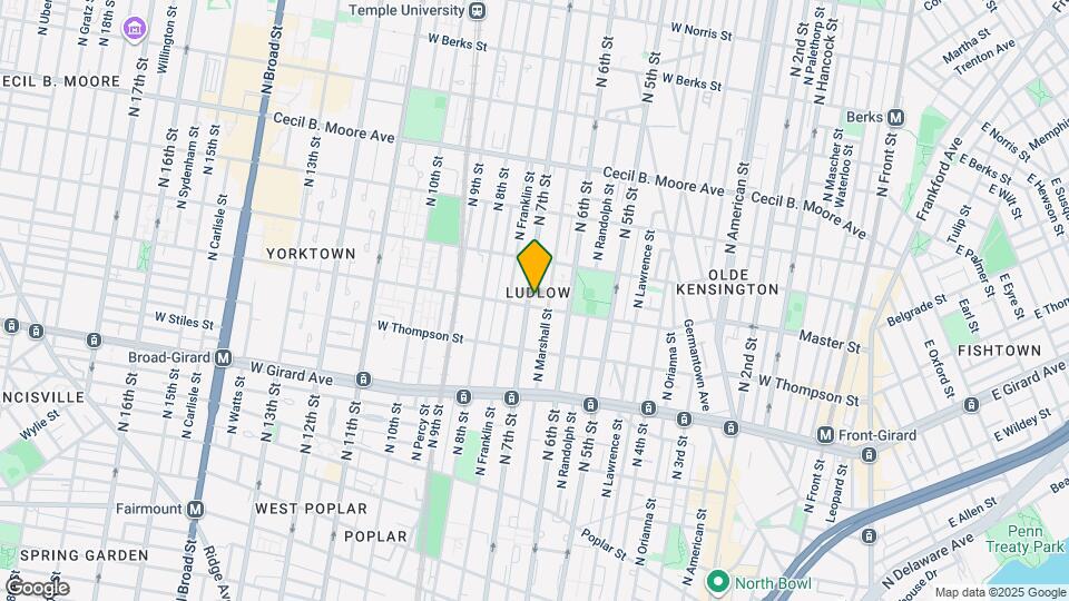 1405 N 7th St Mapa y Detalles de la Ubicación