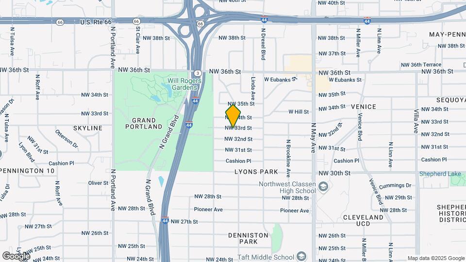 3208 NW 33rd St Map and Location Details