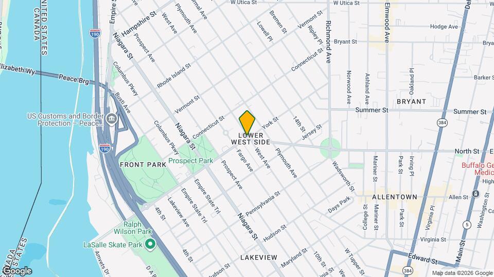 2 York St Map and Location Details