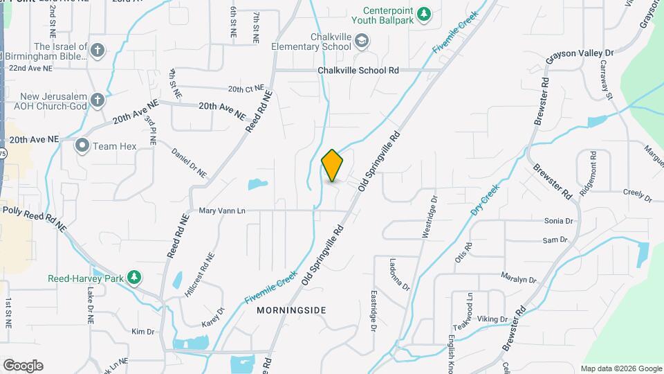 1952 Springlake Ct Map and Location Details