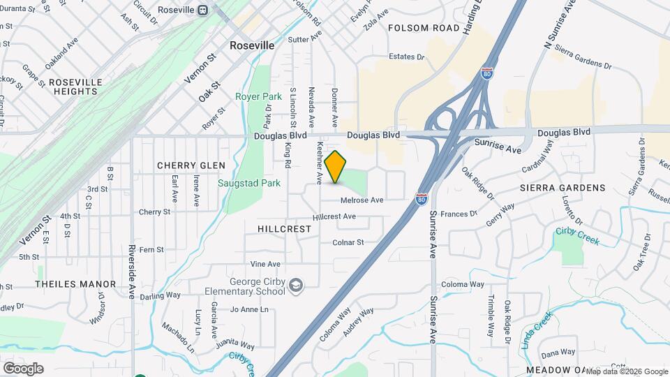 1006 Camelia Ave Map and Location Details