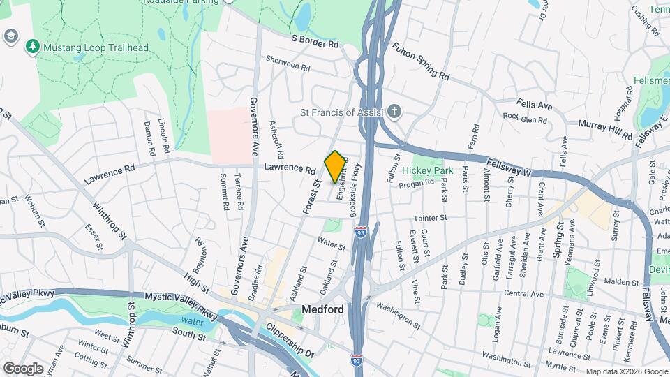 33 Walter St, Unit 1 Map and Location Details