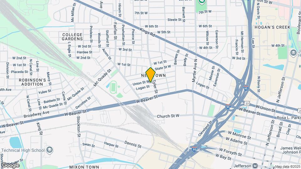 1517 Logan St Mapa y Detalles de la Ubicación