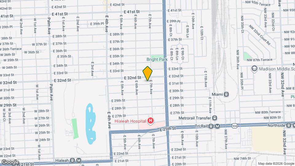 675 E 31st St Map and Location Details