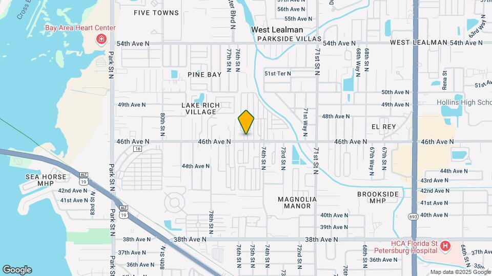 7499 46th Ave N Map and Location Details