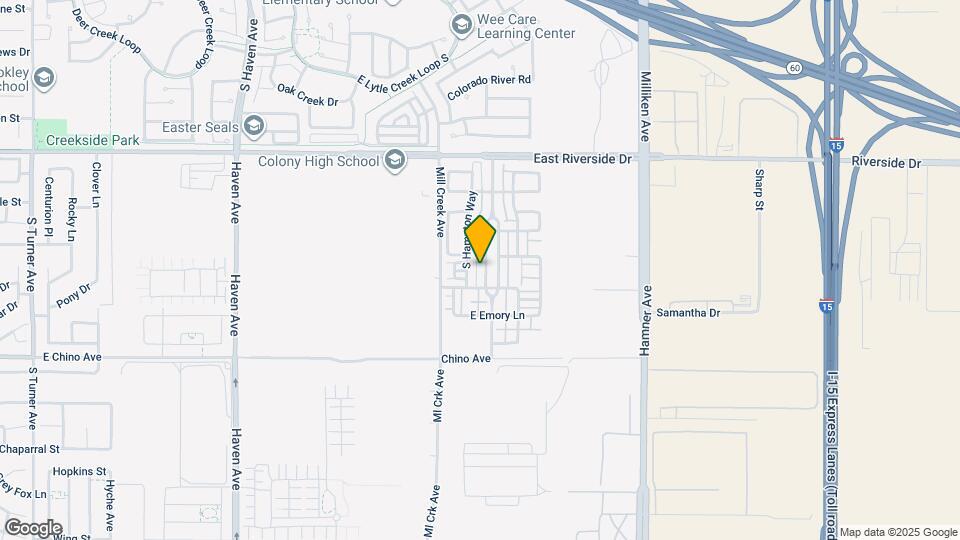 3218 S Edenglen Ave Map and Location Details