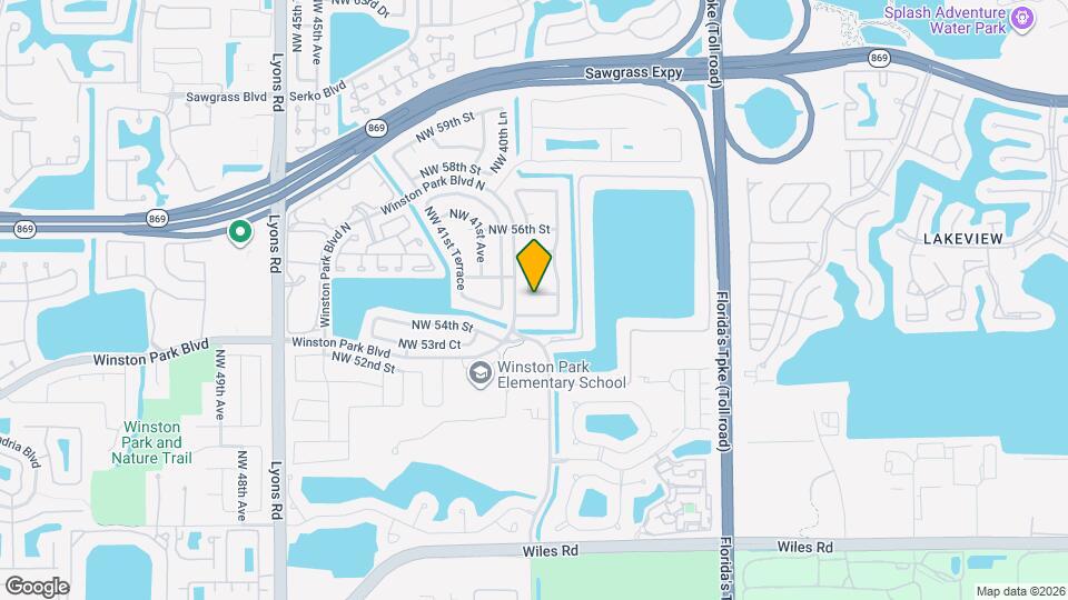3932 NW 55th St Map and Location Details