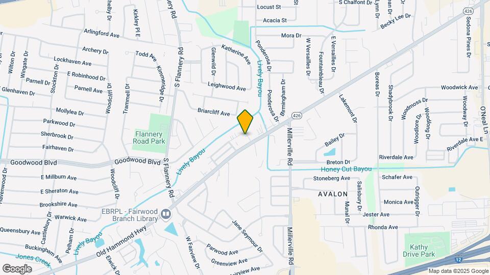1066 Manson Dr, Unit Apt B Map and Location Details
