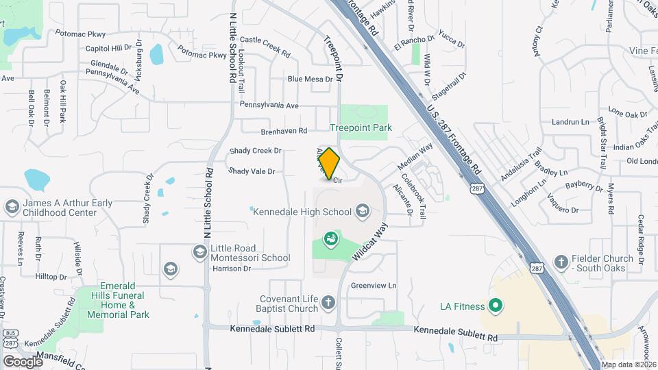 5545 Alta Verde Cir Map and Location Details
