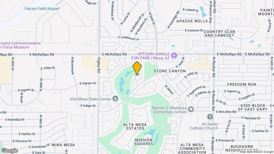 5450 E McLellan Rd Mapa y Detalles de la Ubicación