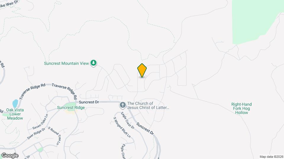 14722 Canyon Wild Rd Map and Location Details