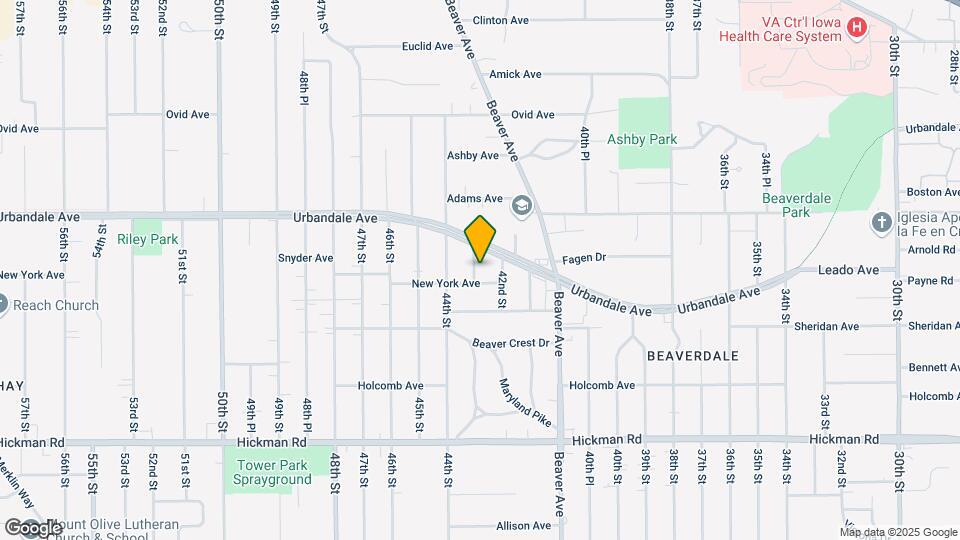 2809 43rd St Map and Location Details