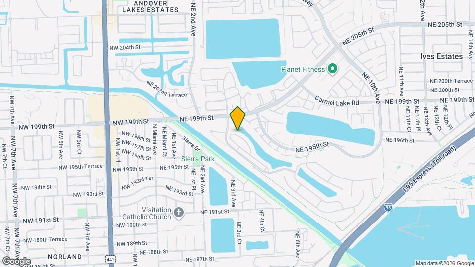 345 NE 194th Ln Map and Location Details