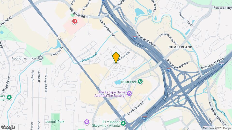 2380 Crescent Park Ct Map and Location Details