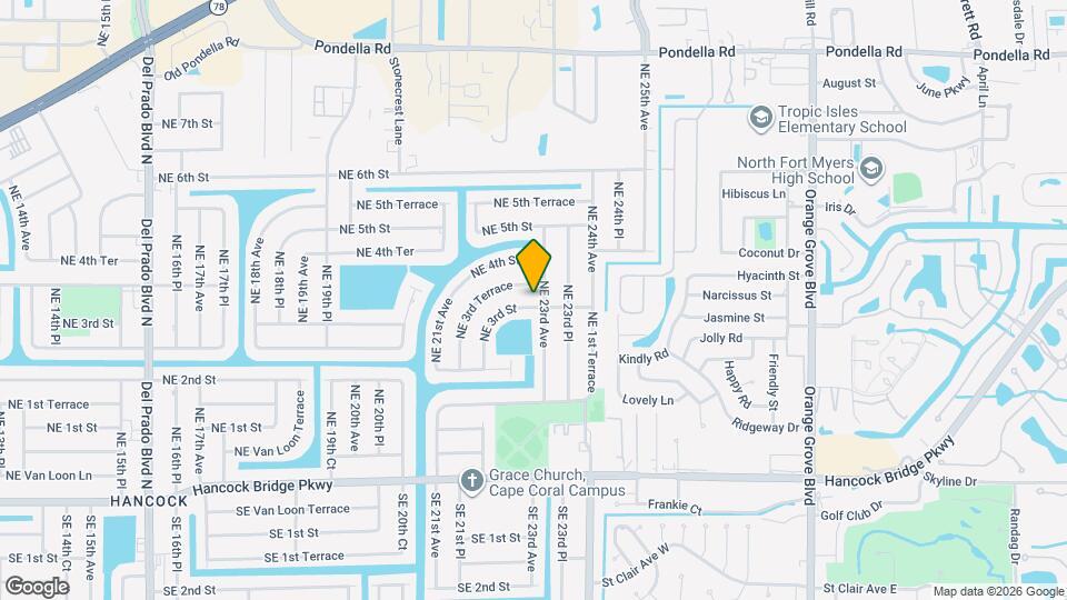 2221 NE 3rd St Map and Location Details