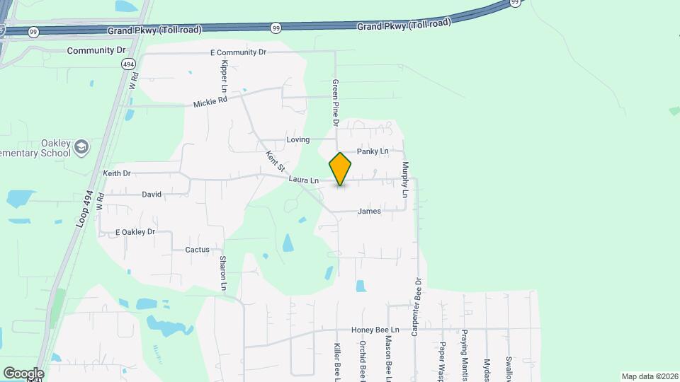 23542 Laura Ln Mapa y Detalles de la Ubicación