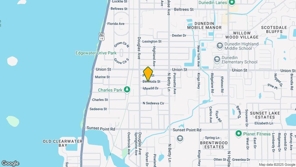 1225 Bermuda St Map and Location Details