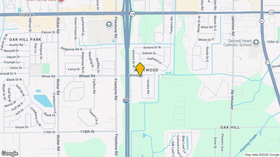 6020 George Wood Ln W Map and Location Details