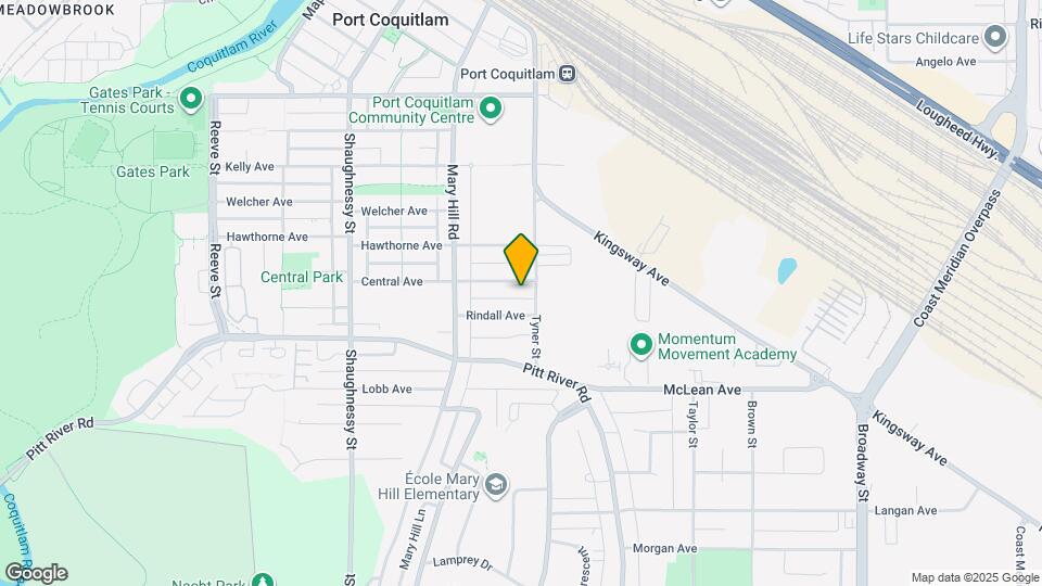 2120 Central Ave Map and Location Details