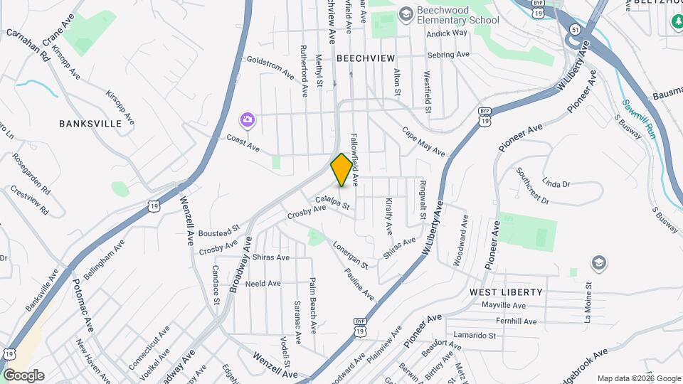 1821 Realty Ave Map and Location Details