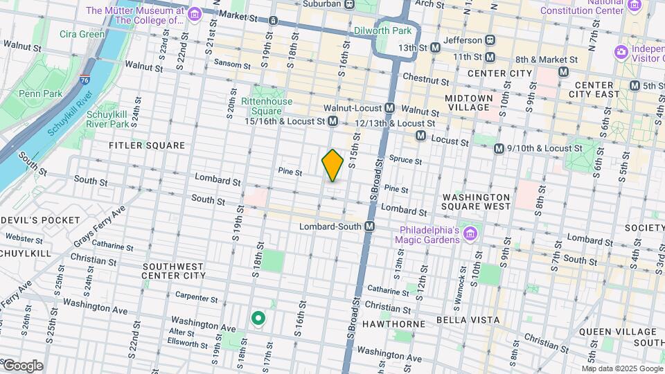 1522 Pine St Map and Location Details