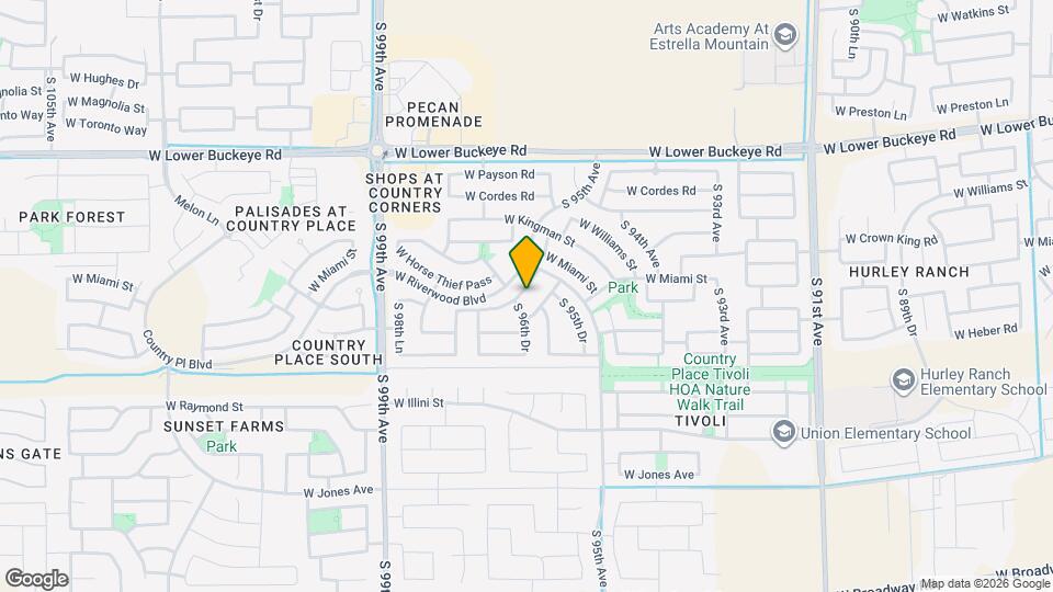 9631 W Kirby Ave Mapa y Detalles de la Ubicación